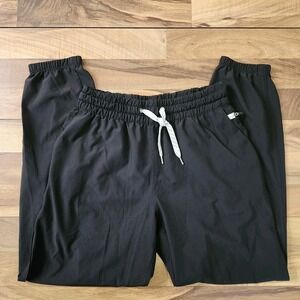 Vuori Black Track Pants